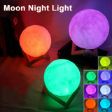 MOON LAMP LED NIGHT LIGHT BATTERY