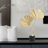 Modern Fan Shaped Ginkgo Leaf Decoration Nordic