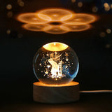 CRYSTAL BALL CRYSTAL PLANET NIGHT LIGHT