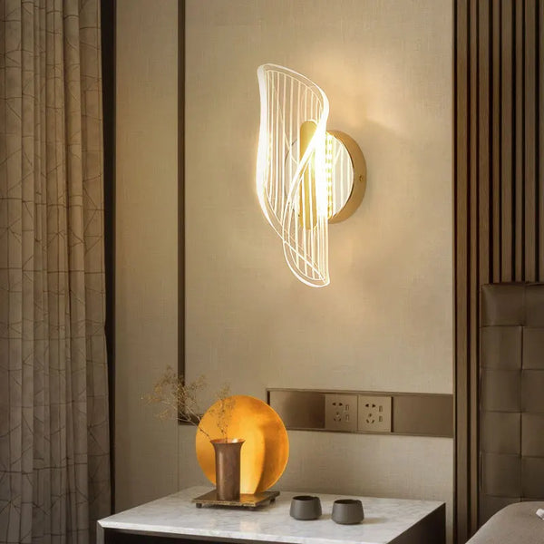 LED WALL SCONCE LIGHT ACRYLIC BEDSIDE WALL LAMP