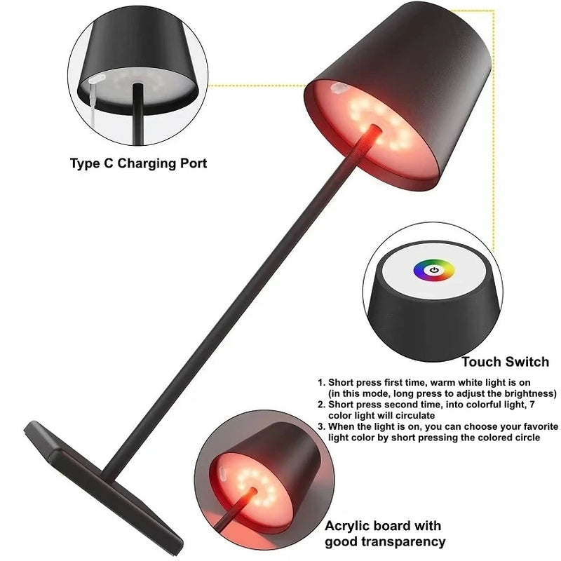 MOVABLE LED AMBIANCE NIGHT LIGHT BAR