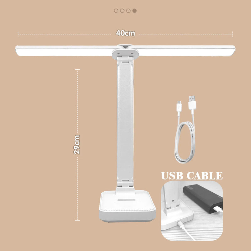 LED DESK LAMP 3 LEVELS DIMMABLE TOUCH