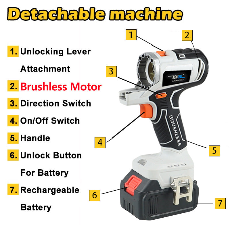 10 in 1 Brushless Multifunctional Tools
