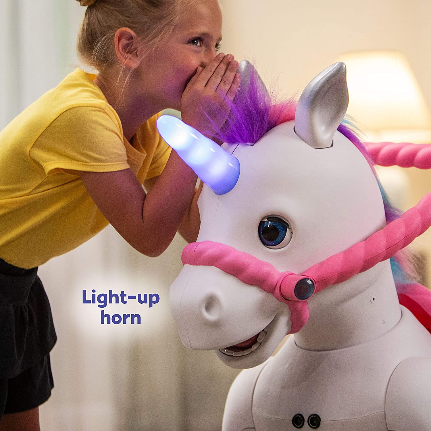Kids Rideamal Unicorn 12 Volt Ride On Toy,