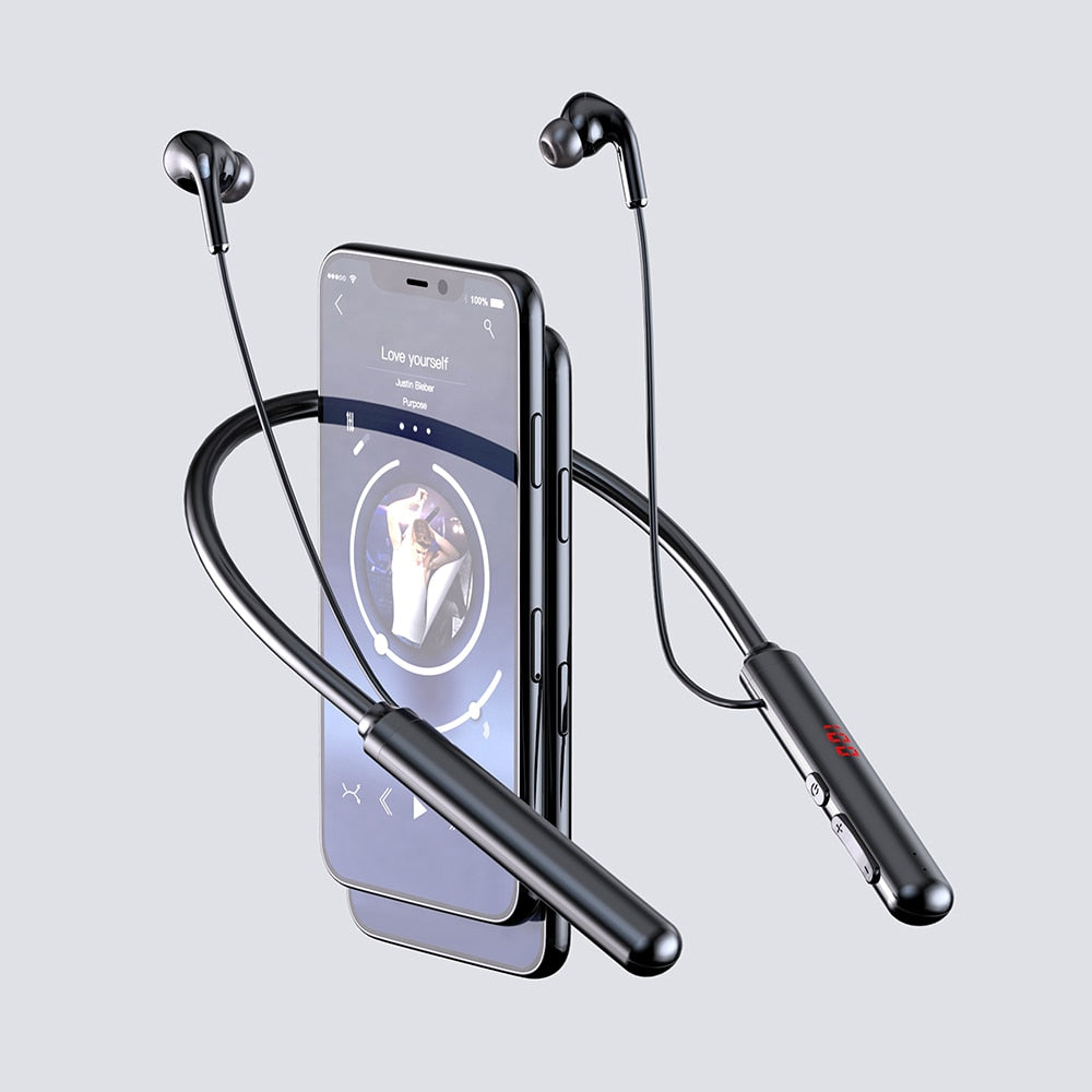 Wireless Bluetooth-Compatible Earphones