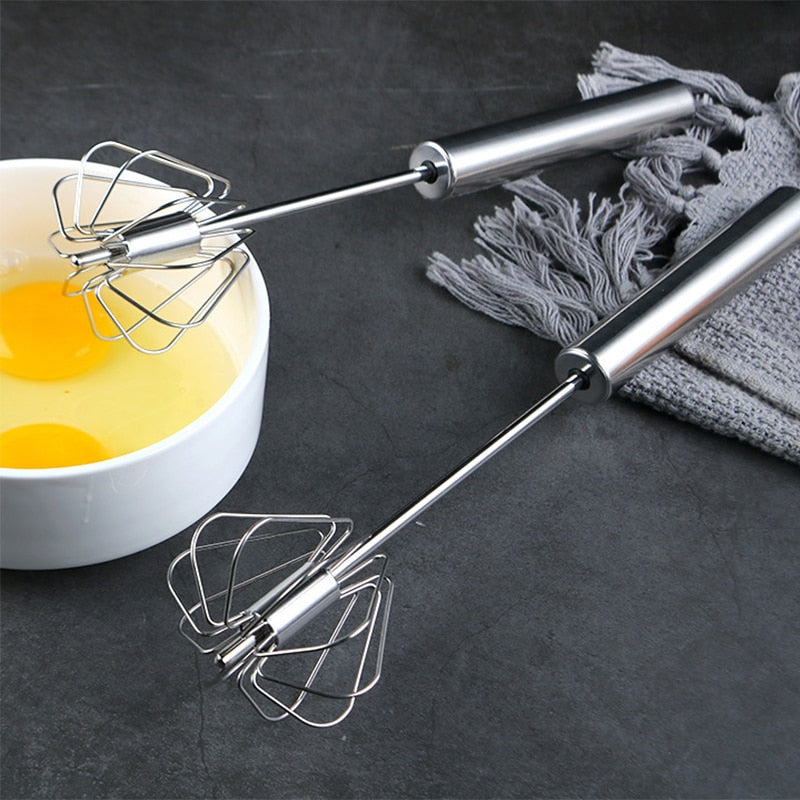Kitchen stainless steel whisk creamer