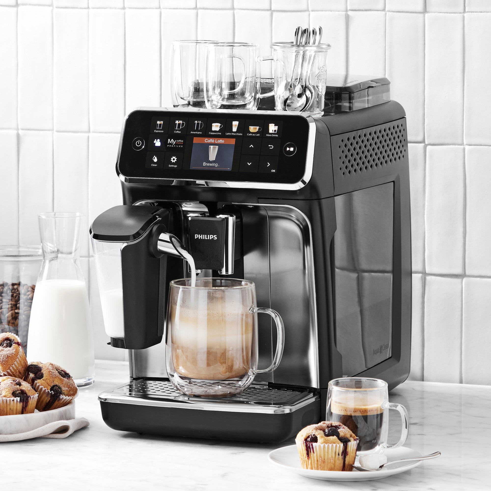 PHILIPS 5400 Series Fully Automatic Espresso & LatteGo Machine [LIMITED SALE]